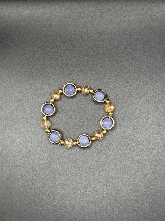Purple eyed Bracelet